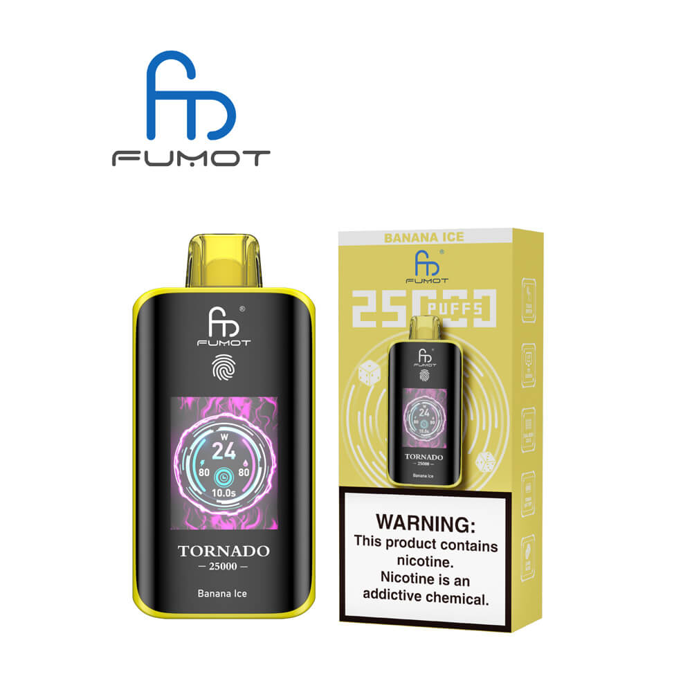 FUMOT RandM Tornado 25000 puff Disposable Vape 700mAh  In Sales 24 Flavors
