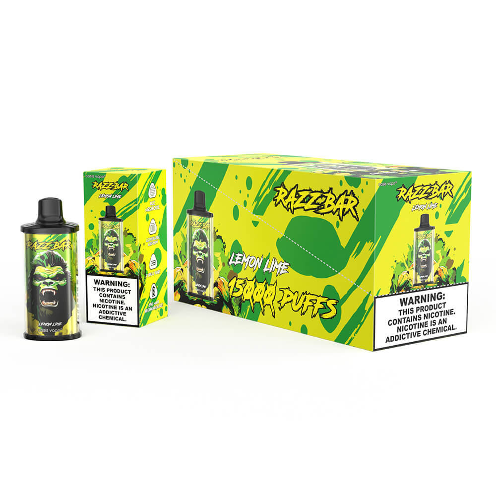 Razz Bar 15000 Puffs Disposable Vape In Sales 650mAh 12 Flavors