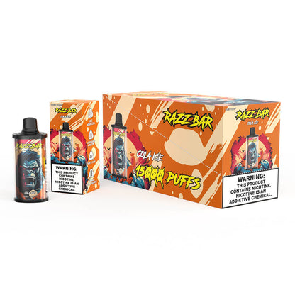 Razz Bar 15000 Puffs Disposable Vape In Sales 650mAh 12 Flavors