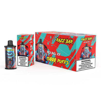 Razz Bar 15000 Puffs Disposable Vape In Sales 650mAh 12 Flavors