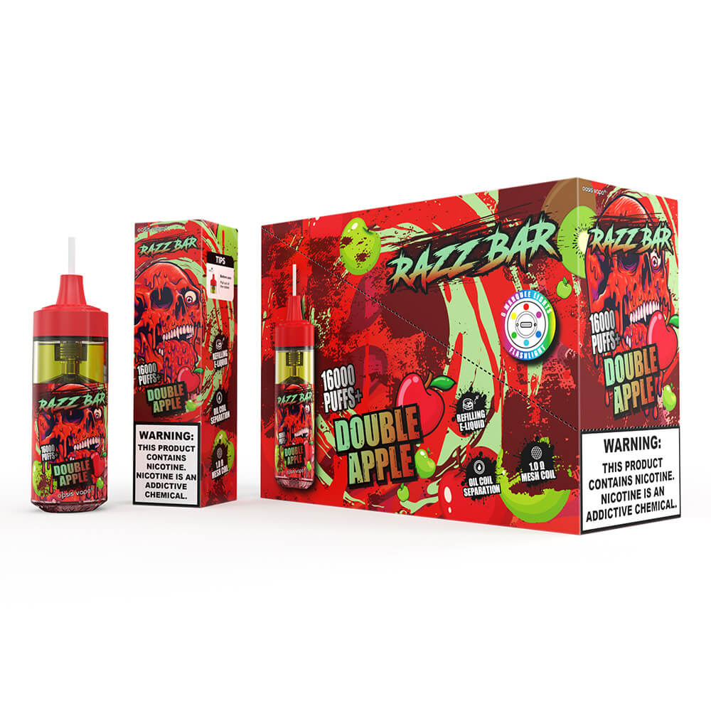 Razz Bar 16000 Puffs Disposable Vape In Sales