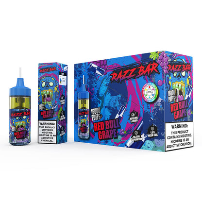 Razz Bar 16000 Puffs Disposable Vape In Sales