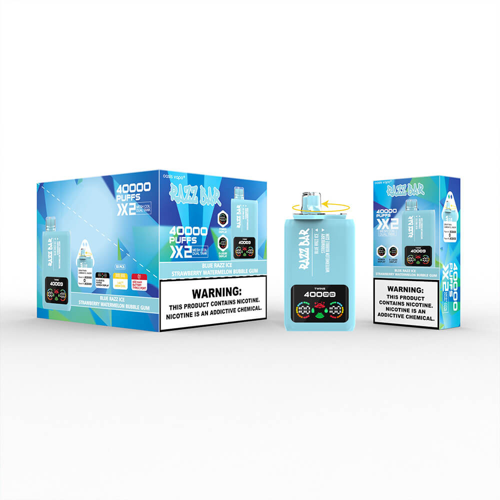 Razz Bar Dual flavors 40000 Puffs Disposable Vape In Sales