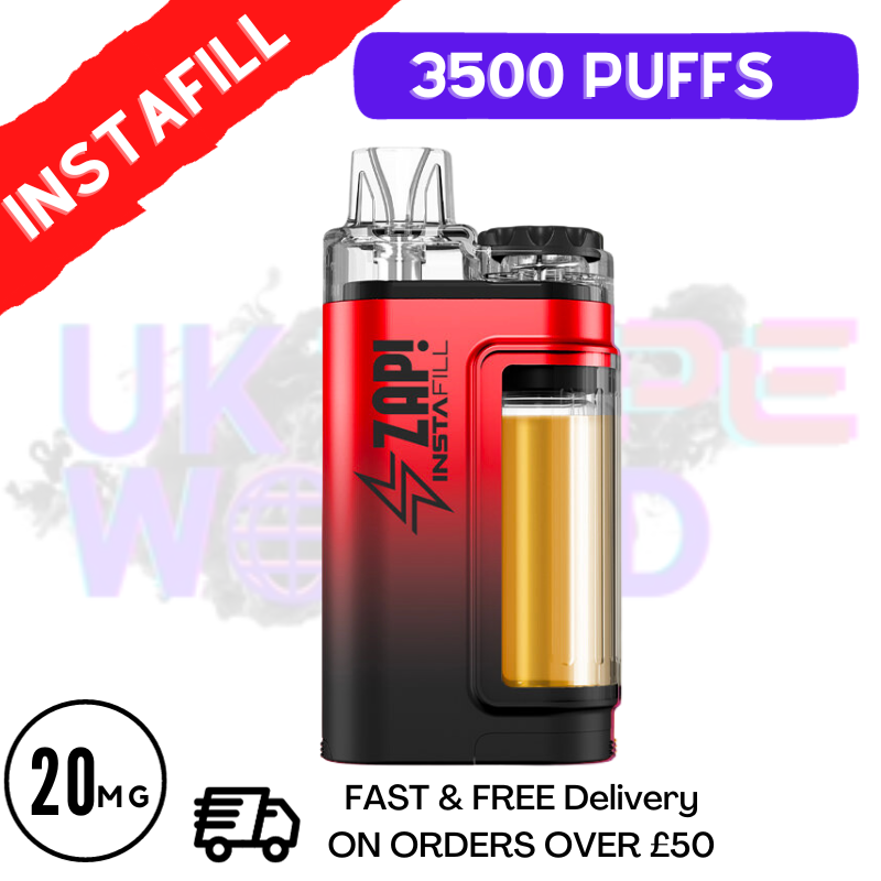 Zap Instafill Bar 3500 Puff Red Fuel