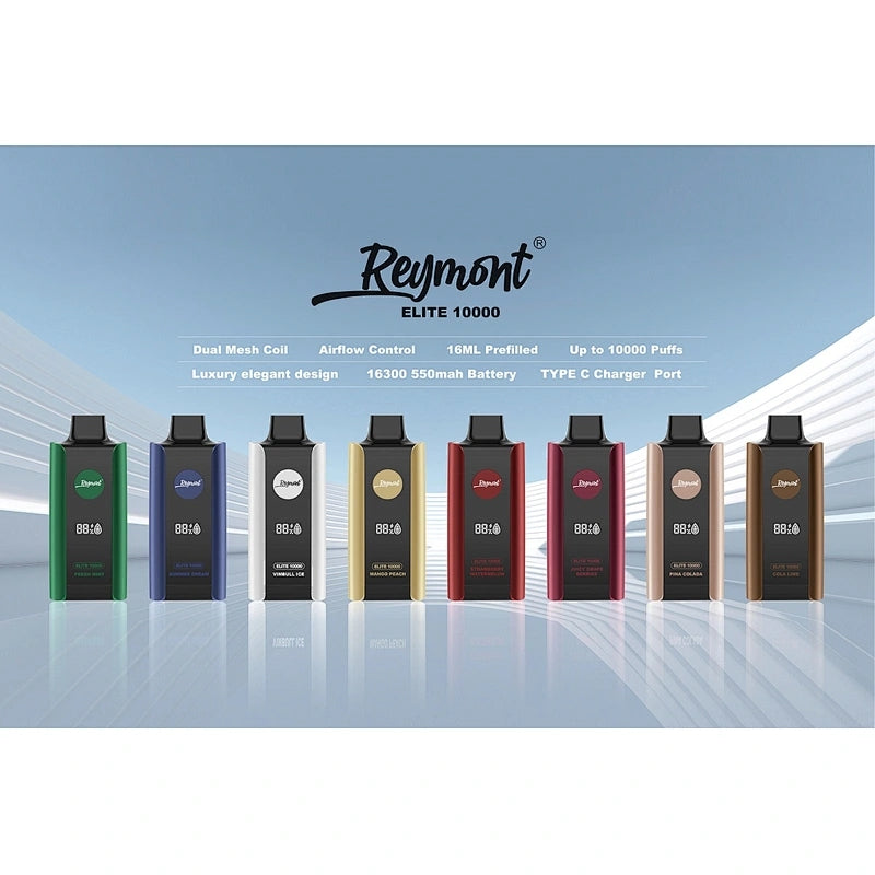 Reymont Vapes: Experience High-qualityVaping With Reymont Disposable Vapes.-850mAh Battery, Multiple Nicotine 11 Flavors