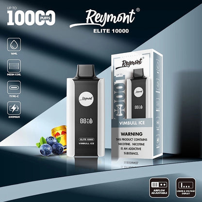 Reymont Vapes: Experience High-qualityVaping With Reymont Disposable Vapes.-850mAh Battery, Multiple Nicotine 11 Flavors
