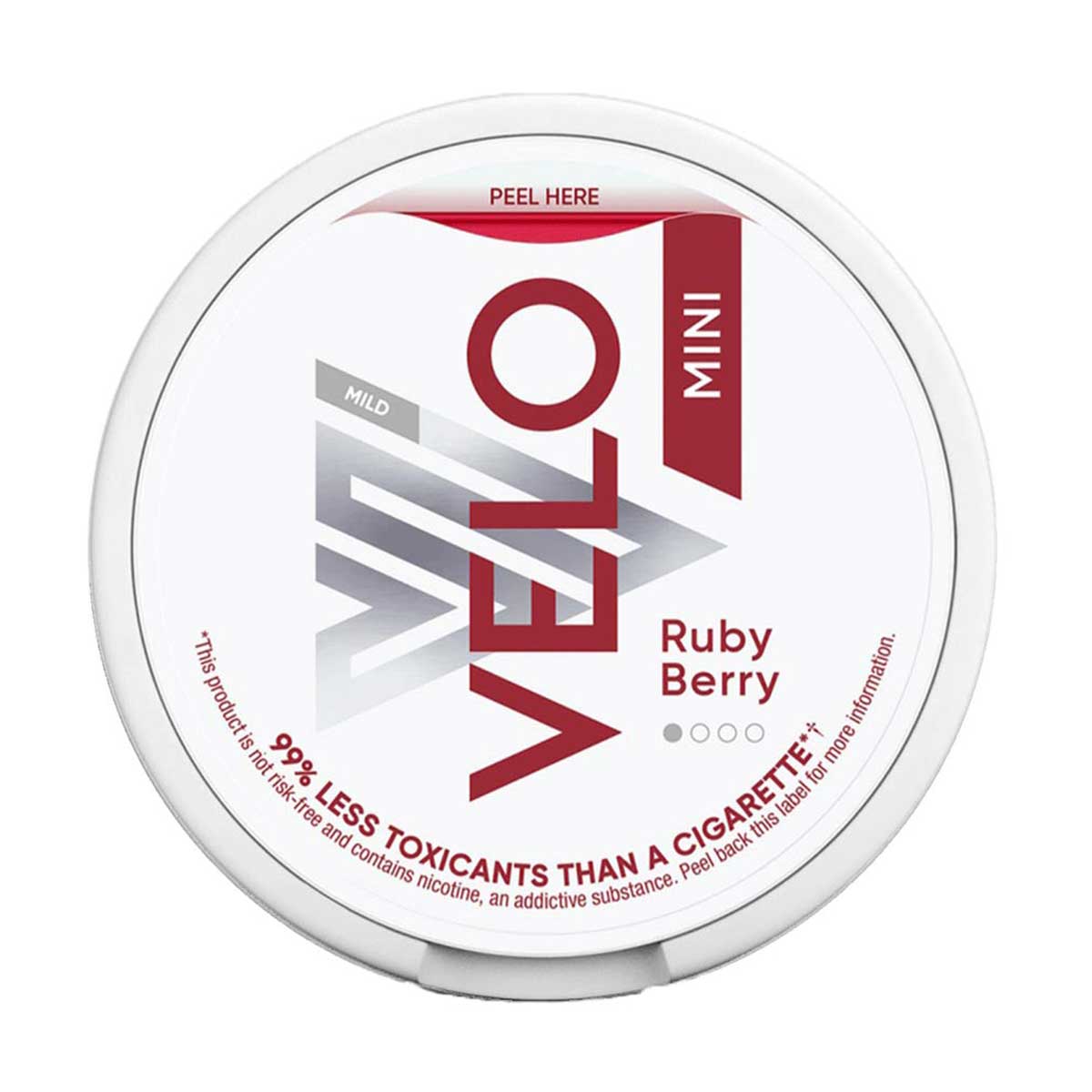 VELO Nicotine Pouches Ruby Berry