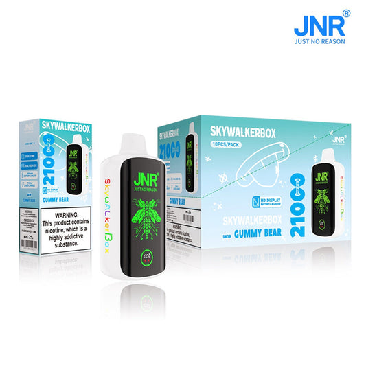 Jnr Skywalker Box 21000puffs Disposable Vape With Disposable E-Cigarette-850mAh Battery, 40ml E-liquid, Multiple Nicotine 15 Flavors