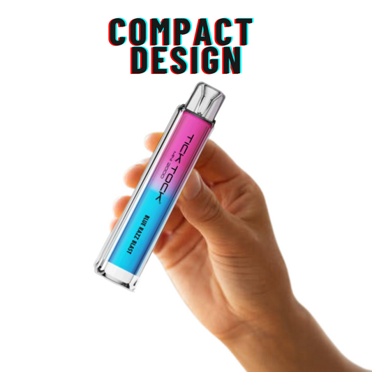 Blue Razz Blast Tick Tock Mini 2000 Puff Kit