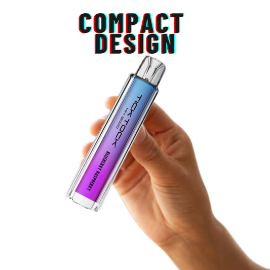 Blueberry Raspberry Tick Tock Mini 2000 Puff Kit