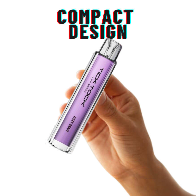 Fizzy Grape Tick Tock Mini 2000 Puff Kit