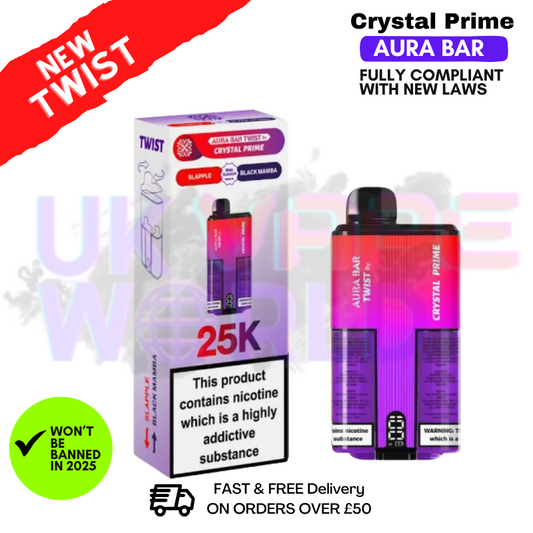 Slapple Crystal Prime 25K Puff Kit