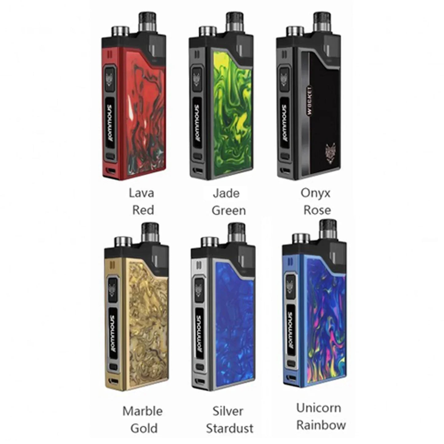 Wocket Pod System Kit By SNOWWOLF | NEW X-GRID COIL TECHNOLOGY | 5-25W