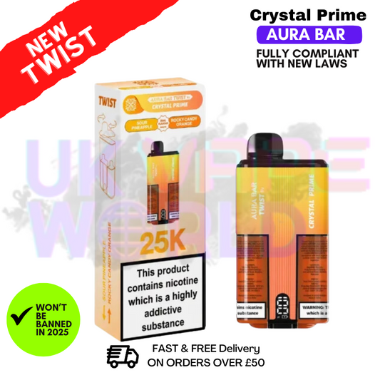 Sour Pineapple Crystal Prime 25K Puff Kit