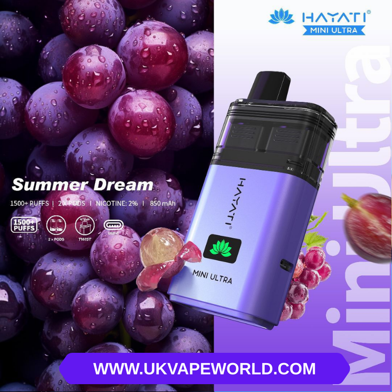 Summer Dream Hayati Mini Ultra 1500 Puff Twist Bar