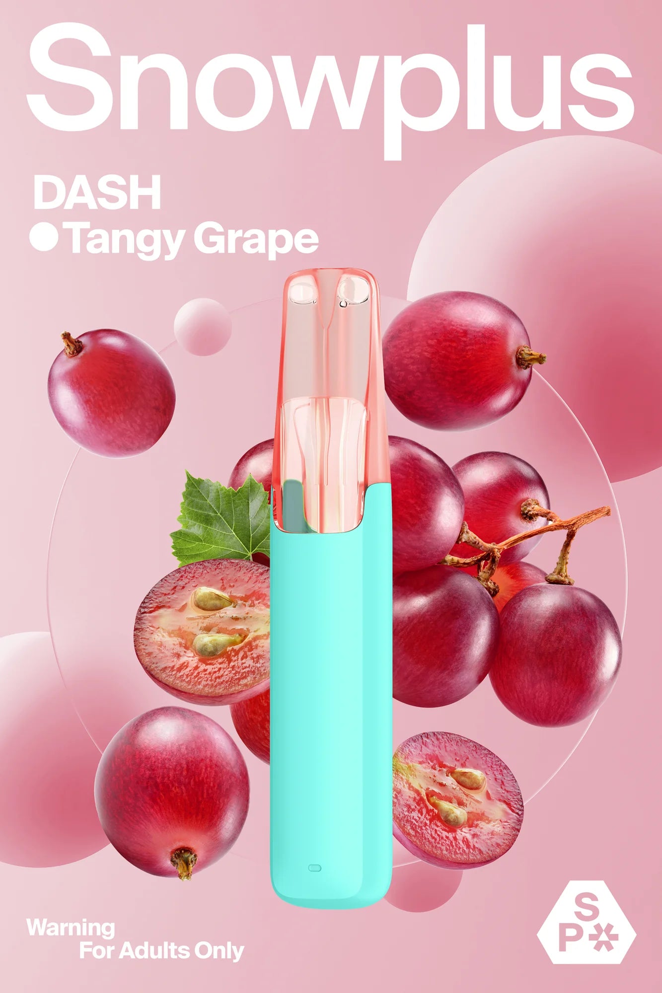 Snowplus DASH 4000 Puffs Disposable Rechargeable with 7.5 mle-liquid volume 100%cobalt battery