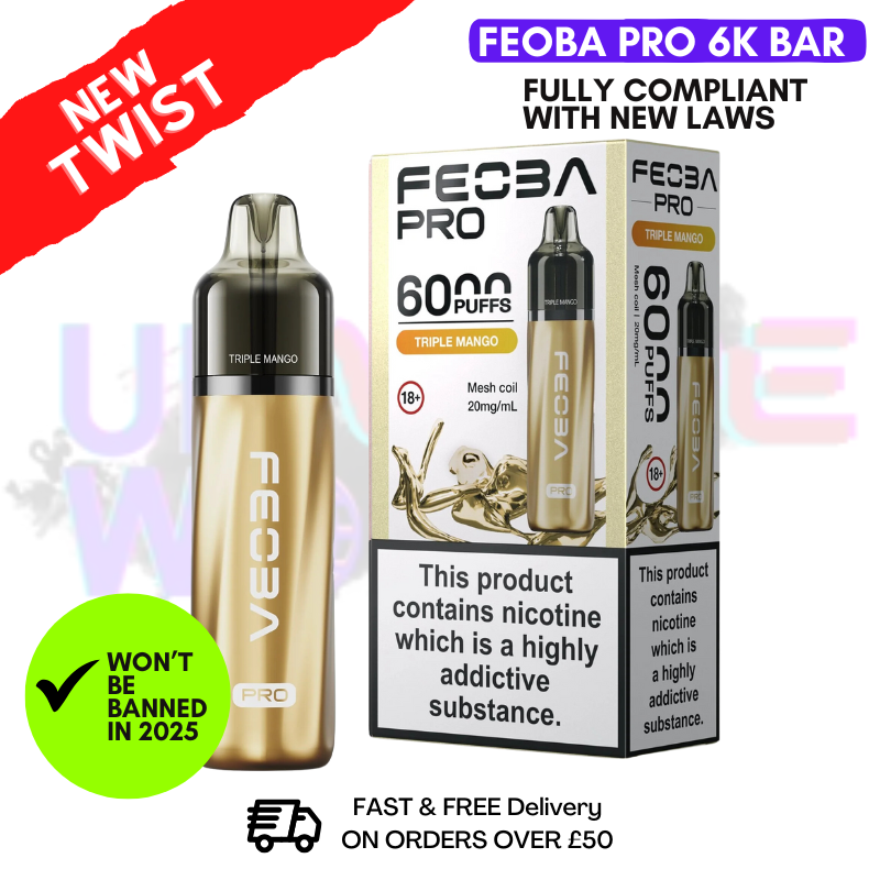 Triple Mango Feoba Pro 6000 6K Puff Pod Kit