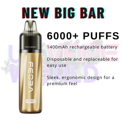 Triple Mango Feoba Pro 6000 6K Puff Pod Kit