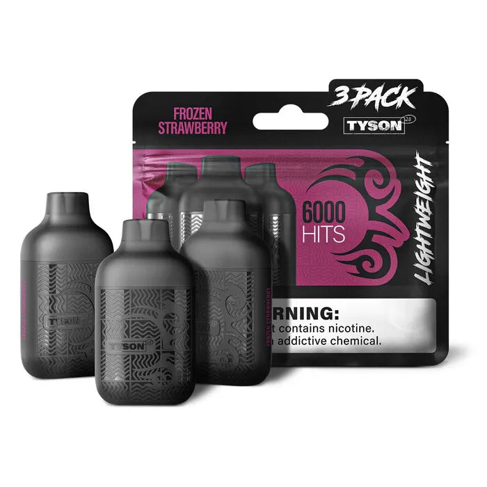 Tyson 2.0 Lightweight 6K - 3PK Vape