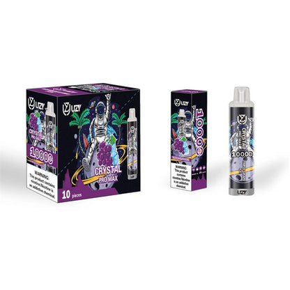 UZY Crystal Pro Max 10k Puffs Germany Tornado Bang King 10000 Uzy 13K EU 12000 12K Puffs Max 20000 Grape Crystal Waspe Wholesale I Vape