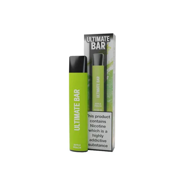Ultimate Bar 600 Puffs Disposable Vape Kit 550mAh battery