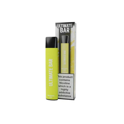Ultimate Bar 600 Puffs Disposable Vape Kit 550mAh battery