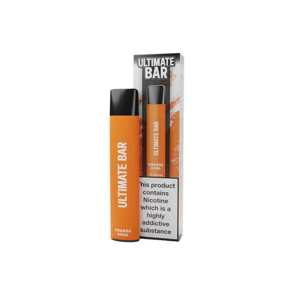 Ultimate Bar 600 Puffs Disposable Vape Kit 550mAh battery