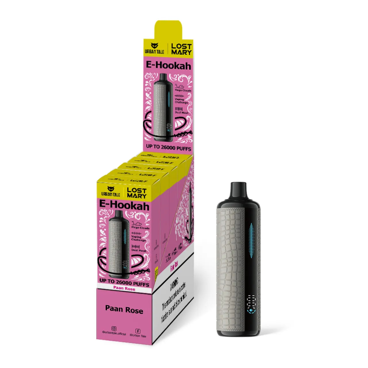Lost Mary x Urban Tale E-Hookah 26K Disposable