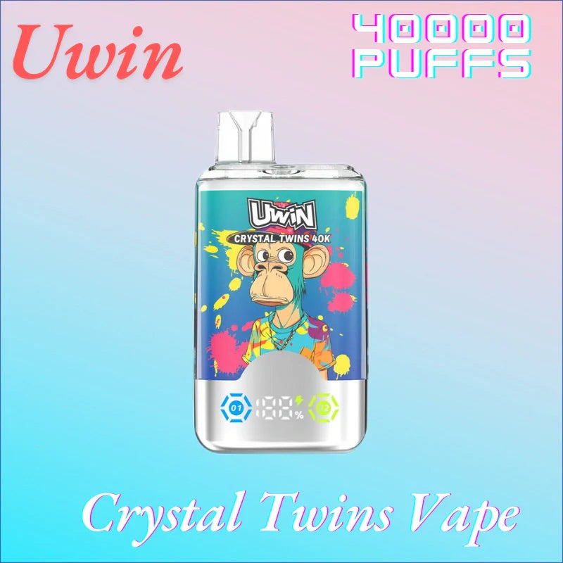 Uwin Twins Crystal 40k Disposable Vape Top Sale