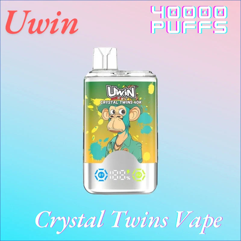 Uwin Twins Crystal 40k Disposable Vape Top Sale