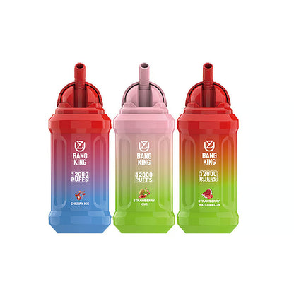 UZY Bang King 12000 Puffs 0% 2% 3% 5% Nicotine  Disposable Pod 14 Flavors