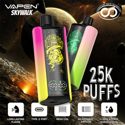 Wholesale Factory Price Geek Vape Pen VAPEN SKYWALK Pulse 25000 35000 Puffs Bar E Cigarette Disposable Vape Pen LED Display E-Cig Vaporizer Vape