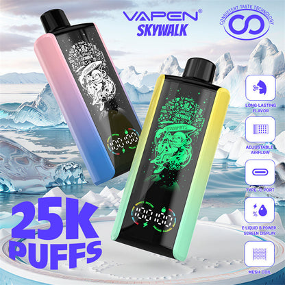 Wholesale Factory Price Geek Vape Pen VAPEN SKYWALK Pulse 25000 35000 Puffs Bar E Cigarette Disposable Vape Pen LED Display E-Cig Vaporizer Vape