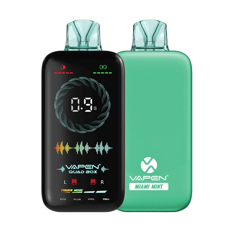 VAPEN QUAD BOX 20000 Puffs Vape - 28ml E-liquid, 2%-5% Nicotine, 12 Flavors