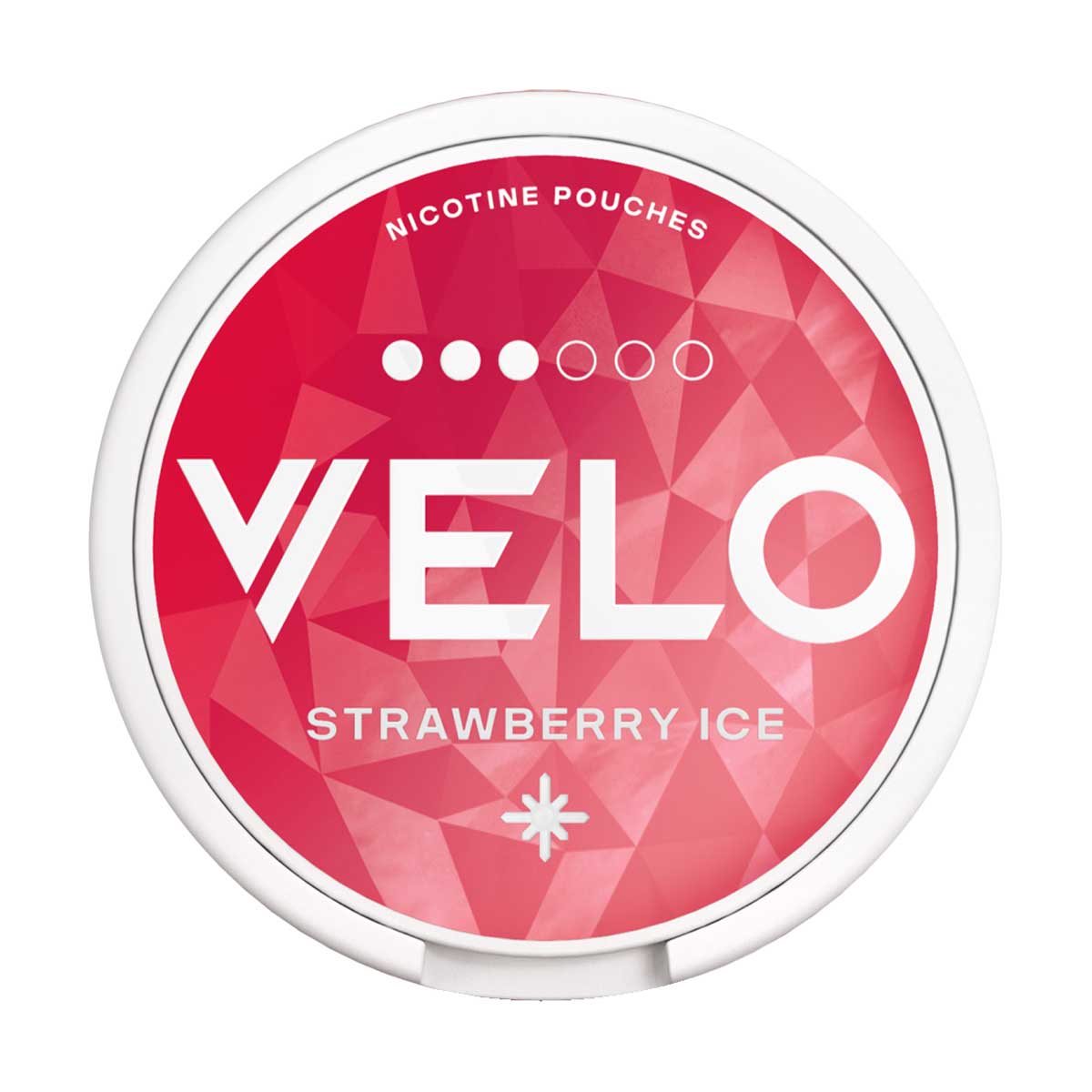 VELO Nicotine Snus Pouches Strawberry Ice