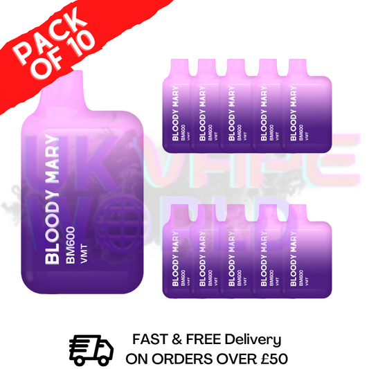 VMT - Bloody Mary 600Puff Box of 10
