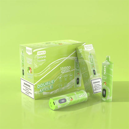 Vopk Shisha Hookah 15000 Puffs Disposable Vape 20ml Capacity 10 Different Flavors Electric Hookah Price