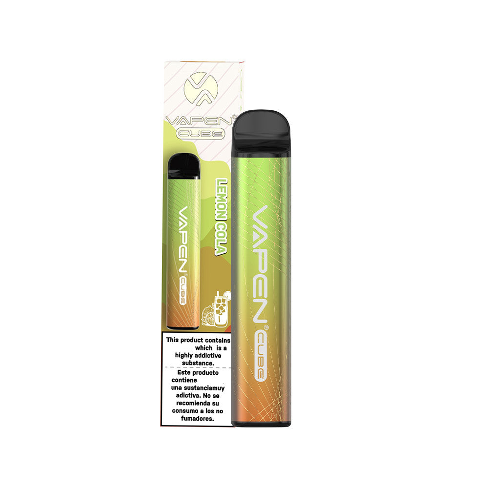 Wholesale VAPEN CUBE 3000 Puffs Disposable Vape 0% 2% 5% Nicotine 12 Fruity Flavors No need to charger Vapes In Stock