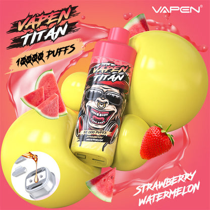 Vapen Titan 10000 Puff 10k Refillable Disposable Electronic Cigarette Vapes Eu Warehouse Vs Razz Bar 12k