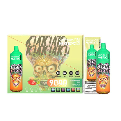 Wholesale VAPEN MARS Tornado 9000 Puffs Disposable Vape 0% 2% 5% 9K Puff Stock In EU Fast Delivery