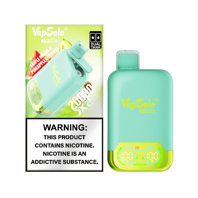 Vapsolo Twins 20000 Puffs Disposable Vape