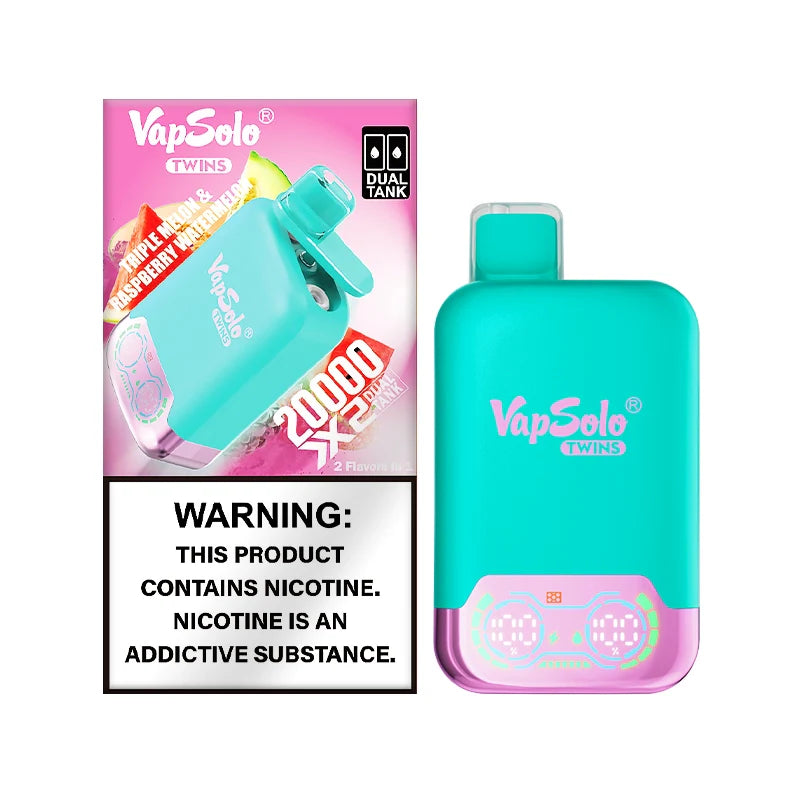 Vapsolo Twins 20000 Puffs Disposable Vape