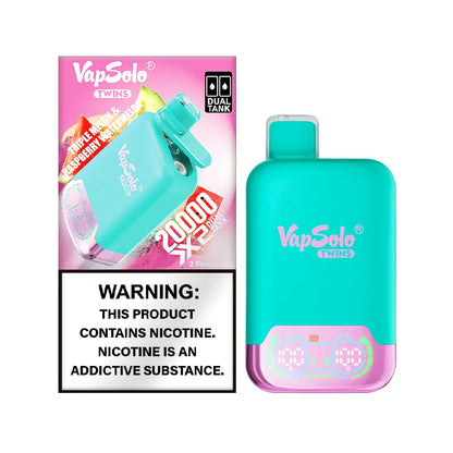 Vapsolo Twins 20000 Puffs Disposable Vape