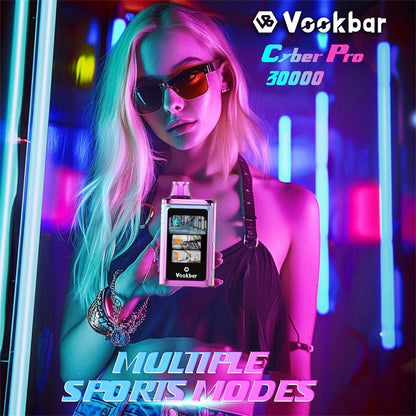 2024 New Product Vookbar Cyber PRO 30000 Puffs Wholesale Disposable Vape Pen Original Factory Hookah Eliquid Vaporizer OEM/ODM Wape