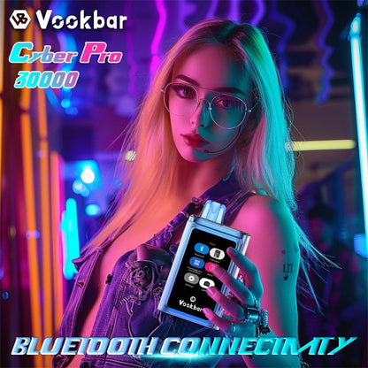 2024 New Product Vookbar Cyber PRO 30000 Puffs Wholesale Disposable Vape Pen Original Factory Hookah Eliquid Vaporizer OEM/ODM Wape
