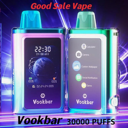 Vookbar 30000 Puff Versatile Disposable Vape Bulk Price Good Sale
