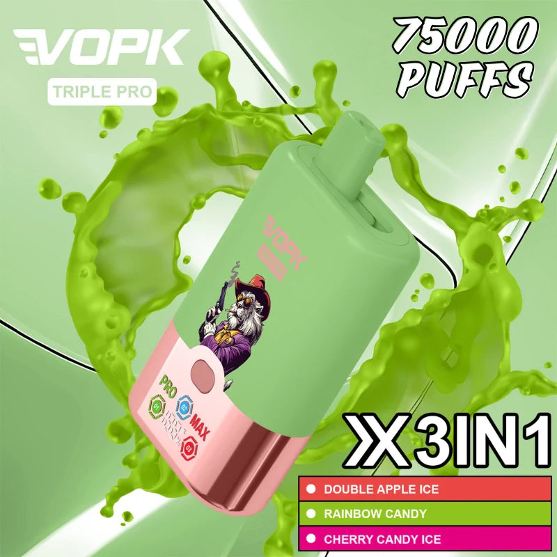 VOPK Triple Pro 75000 Puffs Best Value Bulk Sale
