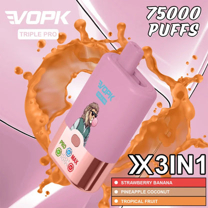 VOPK Triple Pro 75000 Puffs Best Value Bulk Sale
