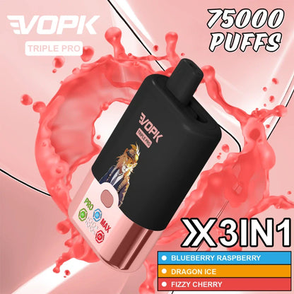VOPK Triple Pro 75000 Puffs Best Value Bulk Sale