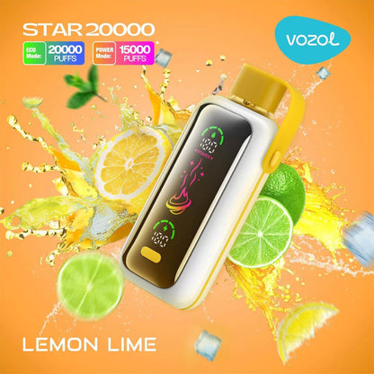 Vozol Star 20000 puff Disposable Vape 20 Flavors   650mAh In Sales EU warehouse